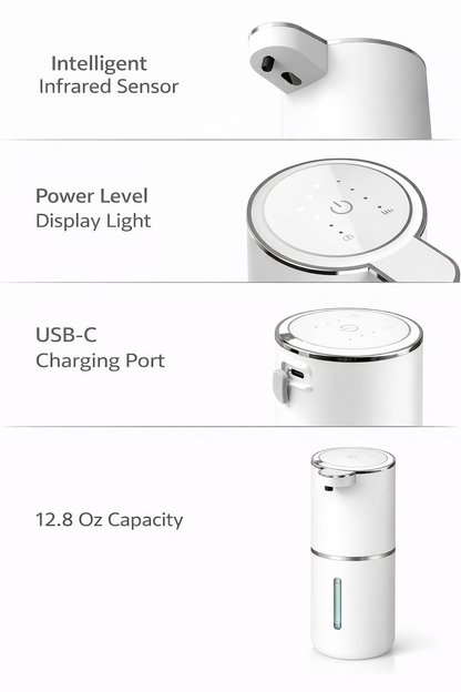 Clean Aura™  Automatic Foam Dispenser